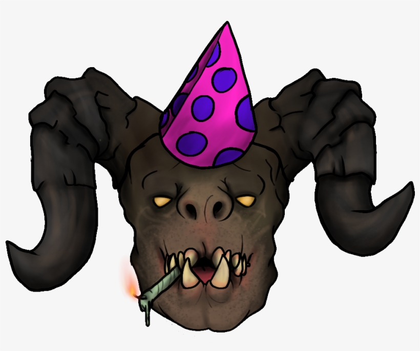 Birthday Deathclaw - Illustration, transparent png download