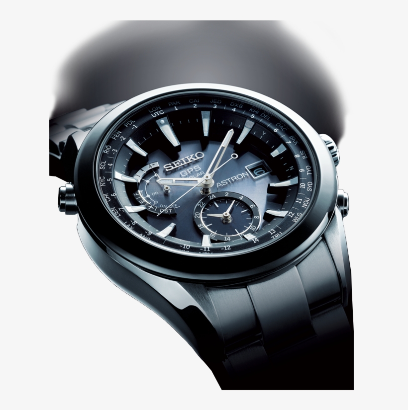 Introduction Of The World's First Gps Solar Watch, - Seiko Digital Analog Watch, transparent png download