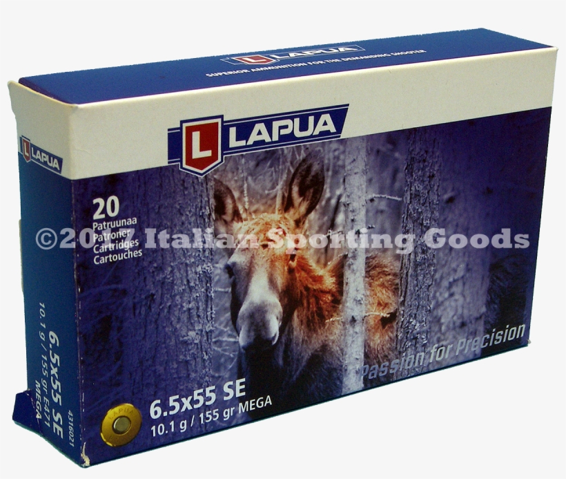 Swedish, 155 Gr Mega Sp - 6.5×55mm Swedish, transparent png download
