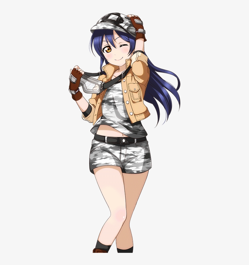 Umi Sonoda Sticker - Love Live Soldier Cards, transparent png download
