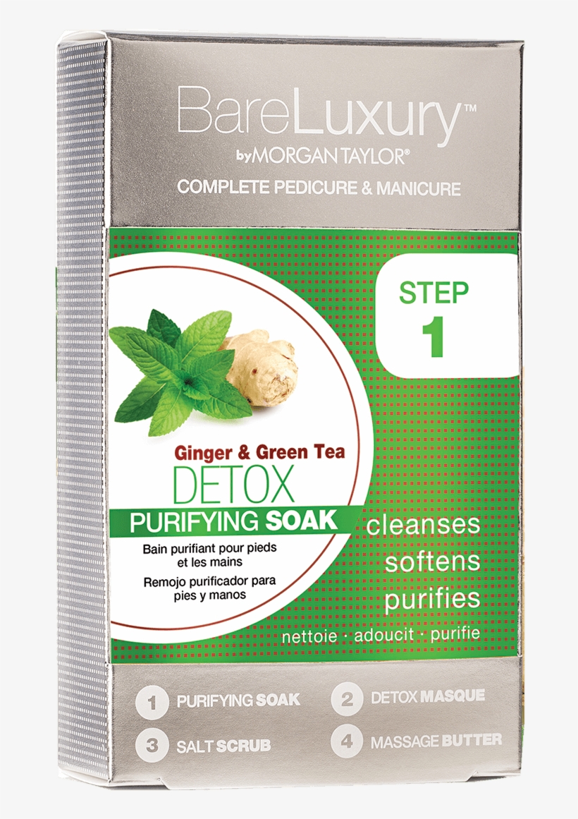Morgan Taylor Bare Luxury Detox Ginger & Green Tea - Bare Luxury By Morgan Taylor, transparent png download