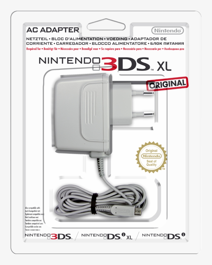 Power Supply 3ds - Nintendo 3ds, transparent png download