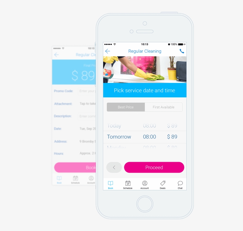 Cleaning Services Tailored To Your Needs - Cleaning Service App, transparent png download