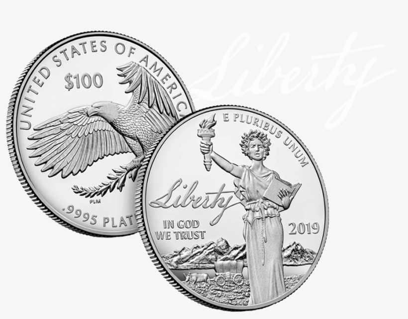 American Eagle Platinum Coin - American Platinum Eagle, transparent png download