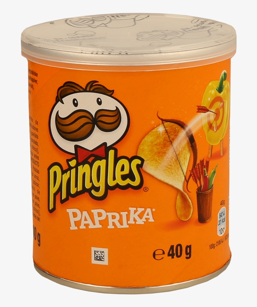 Batata Frita Paprika Pringles 40 Gr, transparent png download