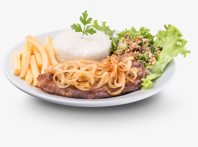 Bife Acebolado - Spaghetti, transparent png download