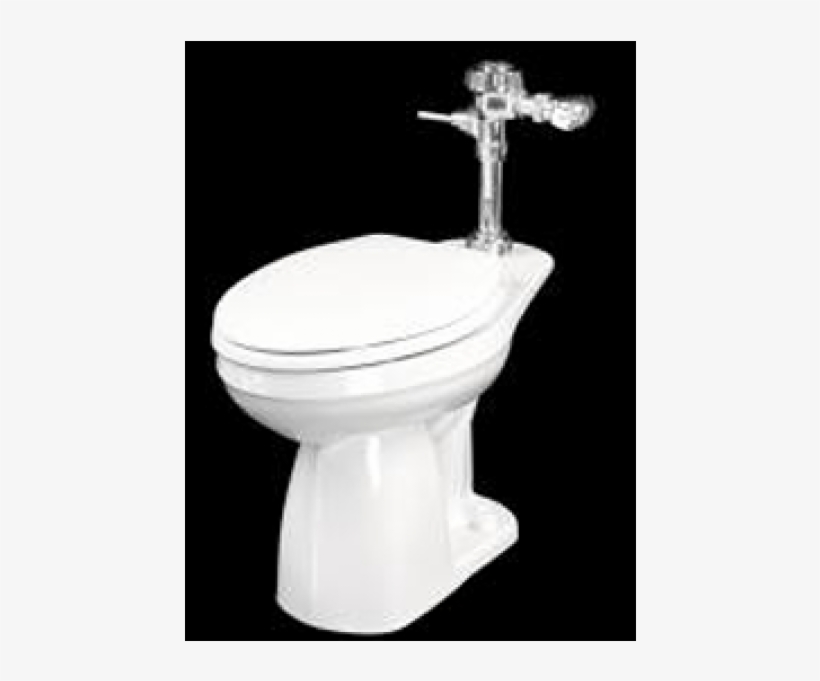 Gerber Elongated Commercial Top Spud Tankless Toilet Commercial