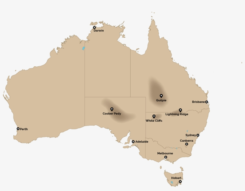 Wixon's Blog - Map Of Australia, transparent png download