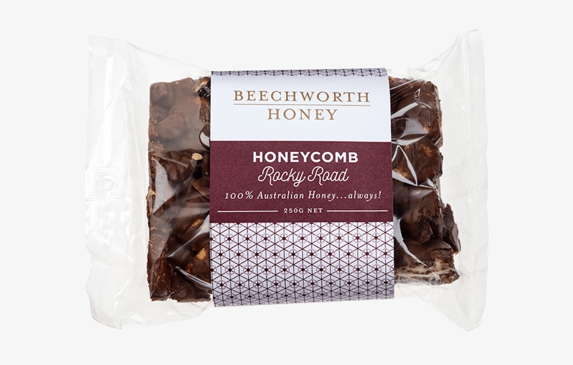 Honeycomb Rocky Road - Chocolate Bar, transparent png download