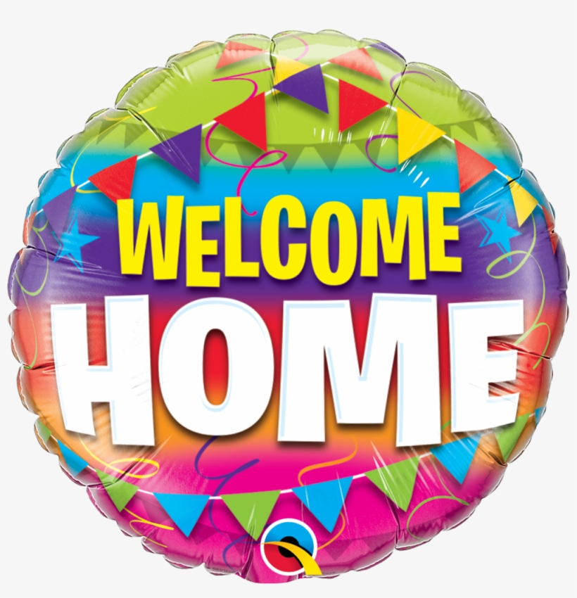 Welcome Home Pennants - Welcome Home Foil Balloon, transparent png download
