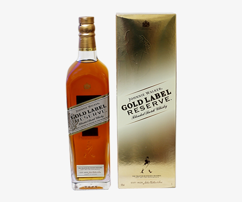 Johnnie Walker Gold Label Reserve - Blended Whiskey, transparent png download