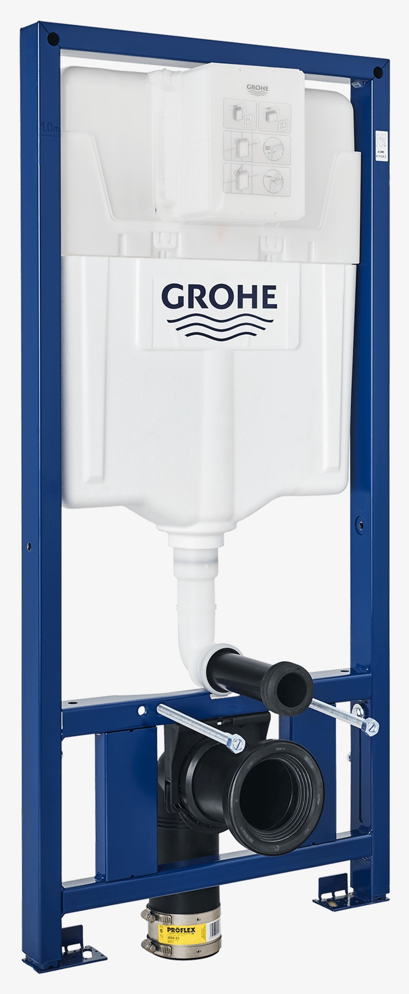 Grohe Rapid Sl In-wall Toilet Carrier - Machine, transparent png download