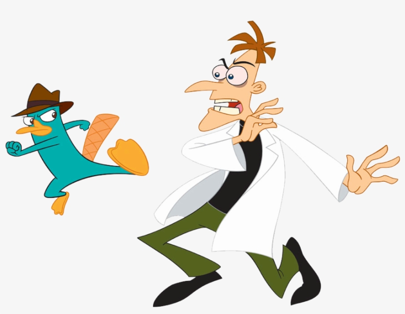Platypus Clipart Phineas And Ferb - Dr Doofenshmirtz And Perry, transparent png download