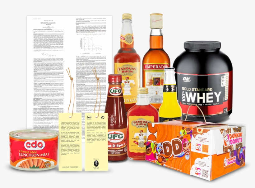 Labels Packaging - Glass Bottle, transparent png download