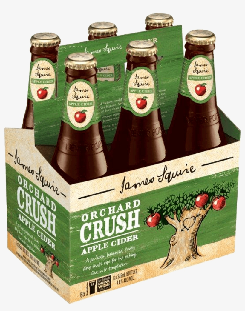 James Squire Orchard Crush Apple Cider - Apple Cider, transparent png download
