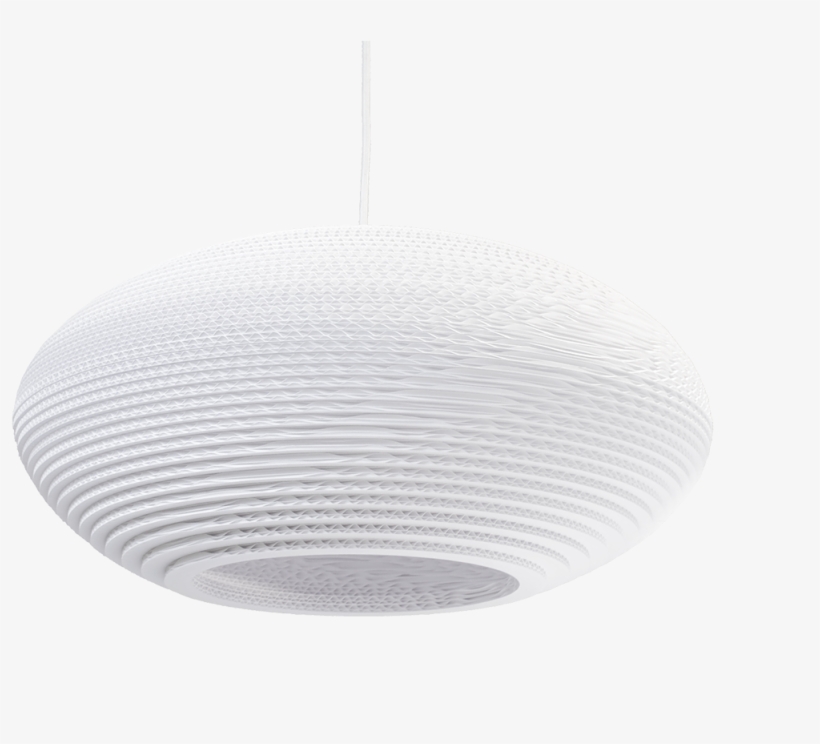 Disc 20 Scraplight White Pendant Light-0 - Ceiling Fixture, transparent png download