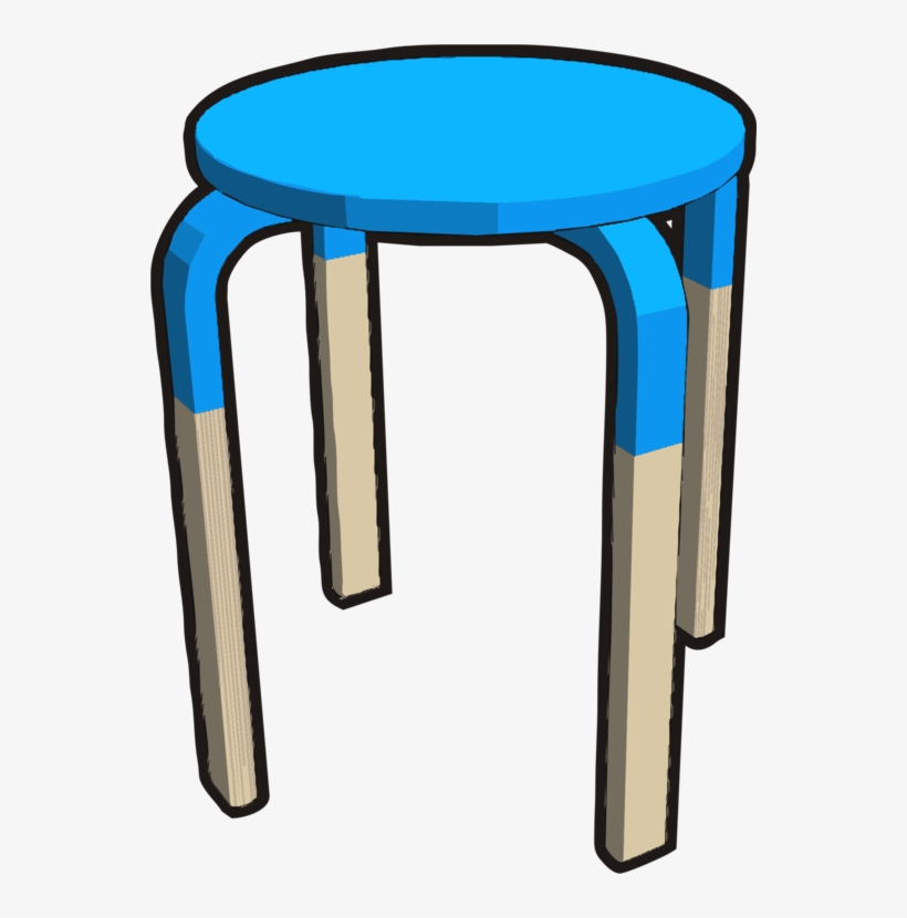 Table Bar Stool Red Chair - Free Clipart Table, transparent png download