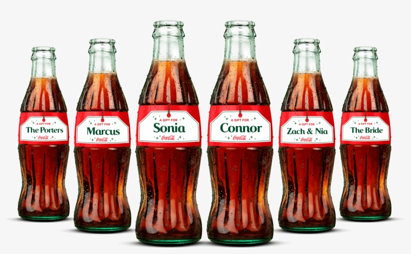 More Views - Coke Holiday Bottle 2018, transparent png download