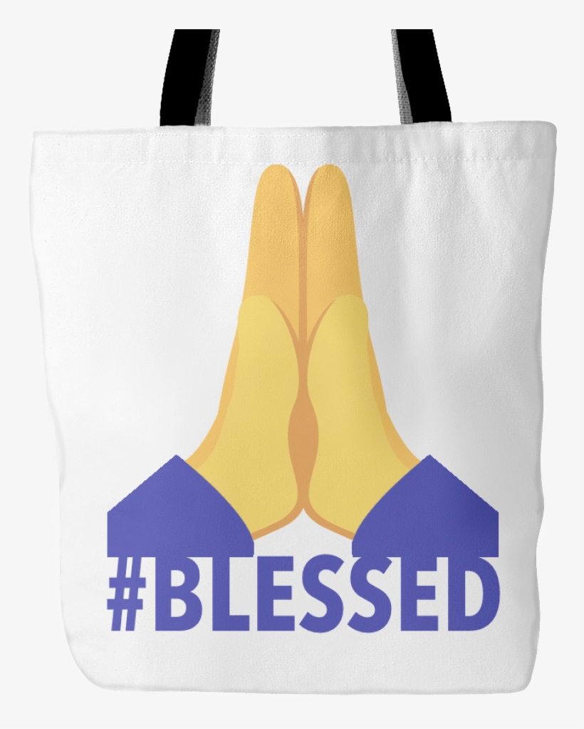 #blessed 🙏 Durable Prayer Tote Bag - Tote Bag, transparent png download
