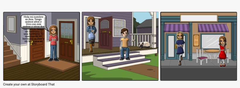 Pobre Ana - Everyday Use Storyboard, transparent png download