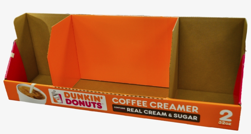 Dunkin Donuts Creamer Tray - Dunkin Donuts, transparent png download