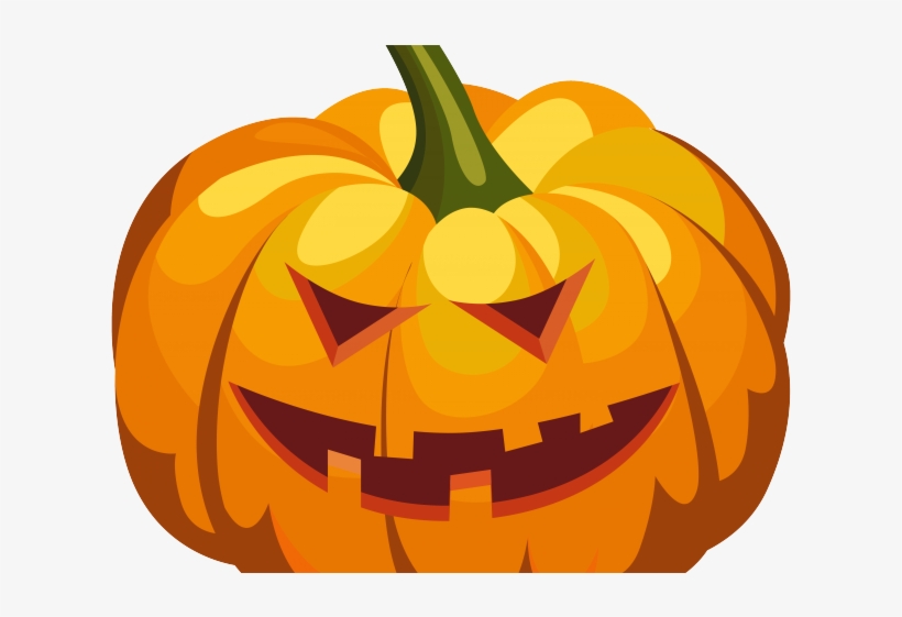 Scary Clipart Pumpkin - Scary Jack O Lantern Png, transparent png download