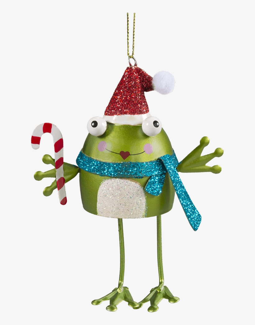 Frog With Dangling Legs - Christmas Ornament, transparent png download