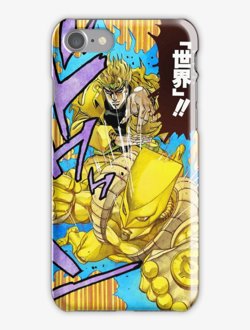 Jojo Zawarudo 2 Iphone 7 Snap Case Png Image Transparent Png Free Download On Seekpng