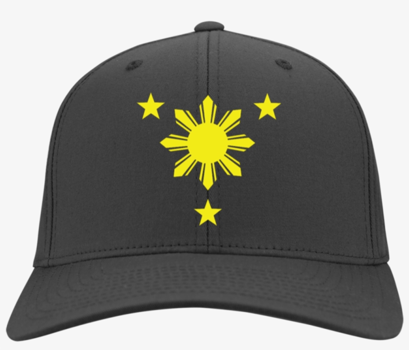 Philippines Sun And Stars Embroidered Cap - Tree Star And The Sun Logo, transparent png download