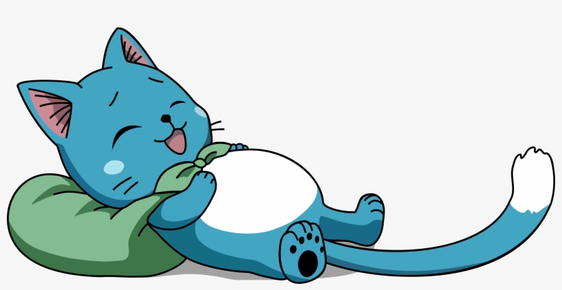 Psleon - Happy Sleeping Fairy Tail, transparent png download