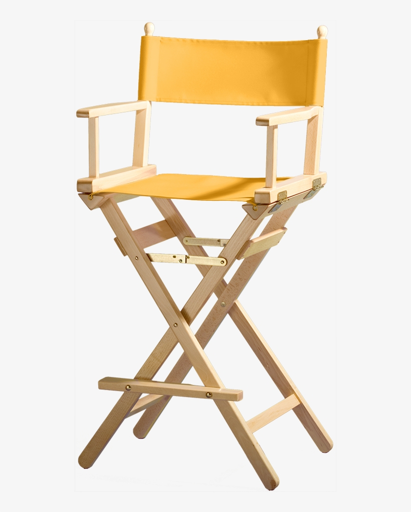 Wodden Director's Chairs - Hoge Make Up Stoel, transparent png download