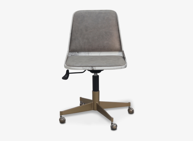 Cement Chair With Wheels - Office Chair, transparent png download