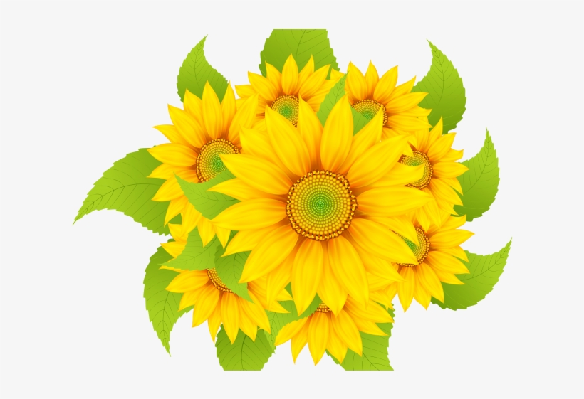 Shape Clipart Yellow Flower - Flower, transparent png download