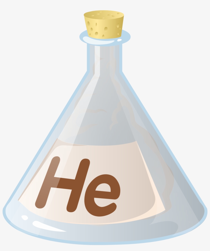 Erlenmeyer Flask Chemistry Element - Elemento Quimico Png, transparent png download