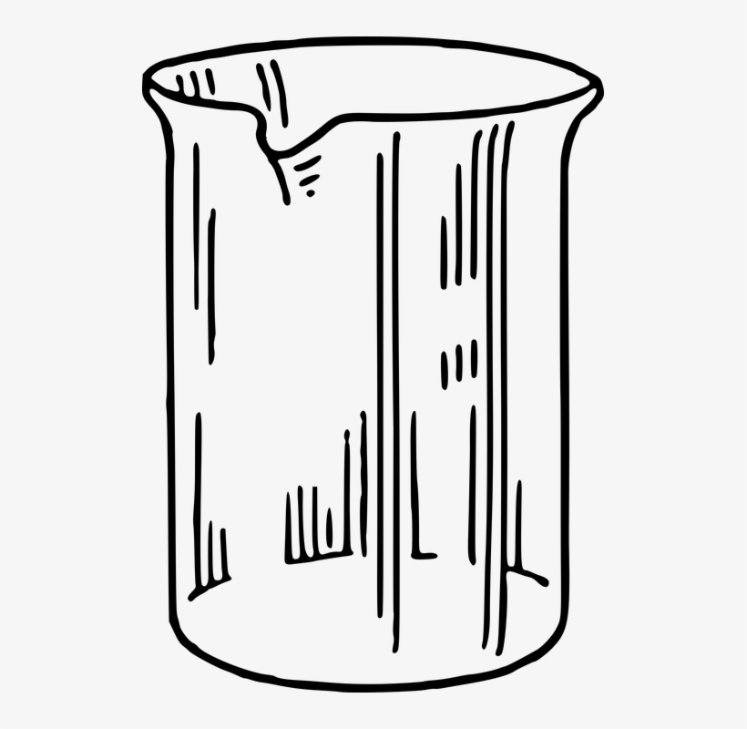 Beaker, Chemistry, Container, Glassware - Clip Art Of Beaker, transparent png download