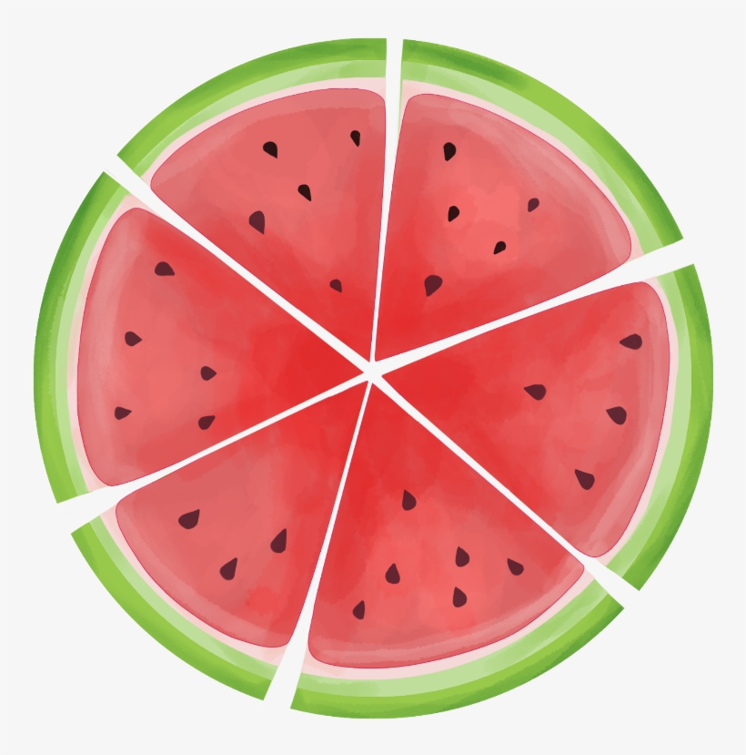 Emoji Sticker - Watermelon, transparent png download