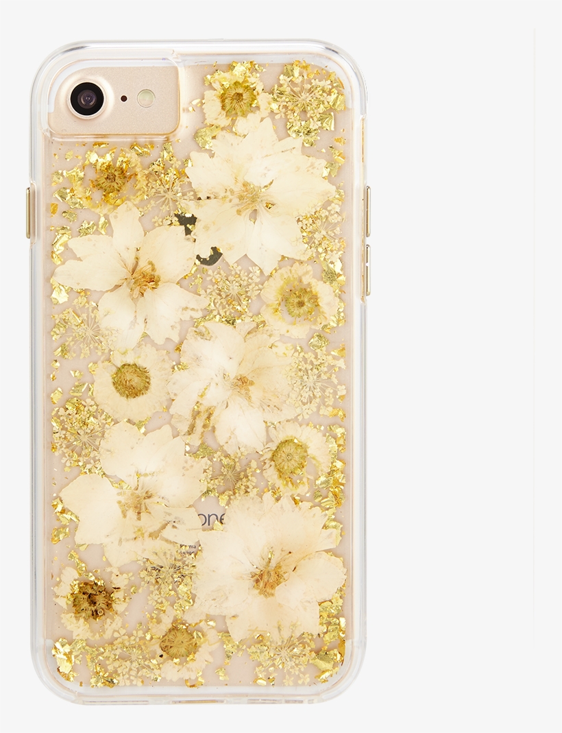 Case-mate Karat Petals Case For Iphone 8/7/6s/6 - Case Mate Iphone X Karat Petals White, transparent png download