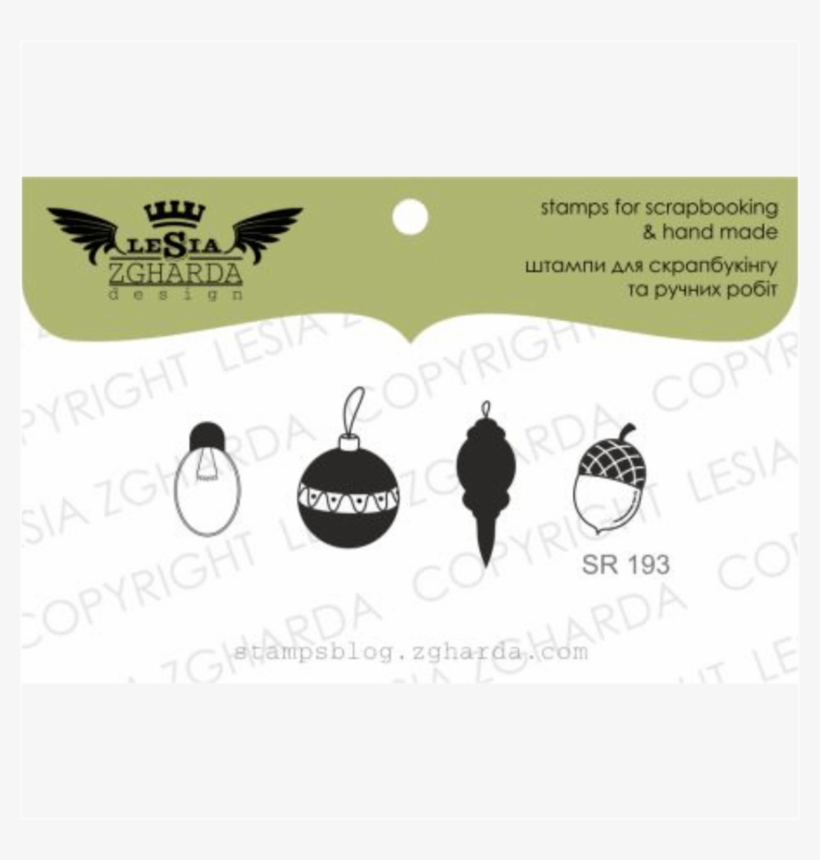 {sr193} Stamp Set "balloon Bulb Acorn" - Label, transparent png download