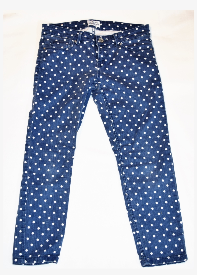 Aeropostale Super Cute Lola Cropped Jegging In Blue - Trousers, transparent png download