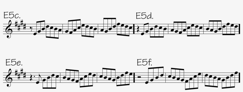 E5c-f - Licks The Week Sax, transparent png download