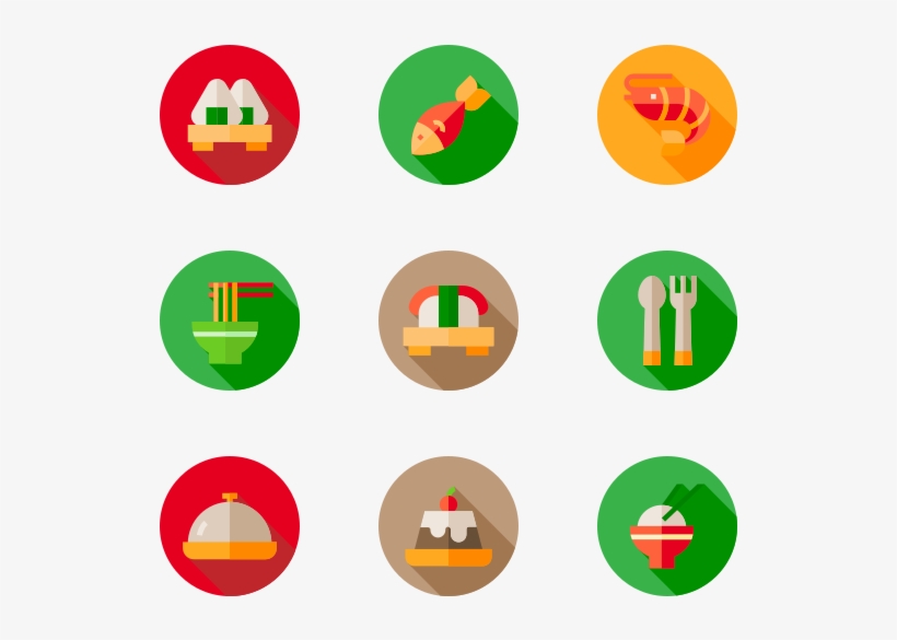 Asian Food Restaurant - Circle, transparent png download