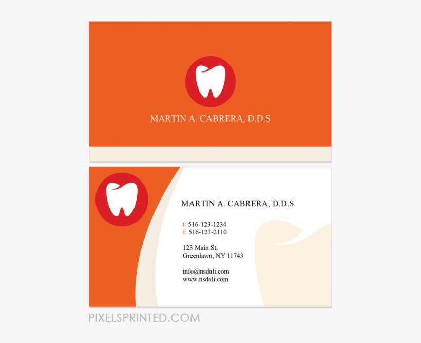 Appointment Card Template For Word Medical Health Business - Graphic Design, transparent png download