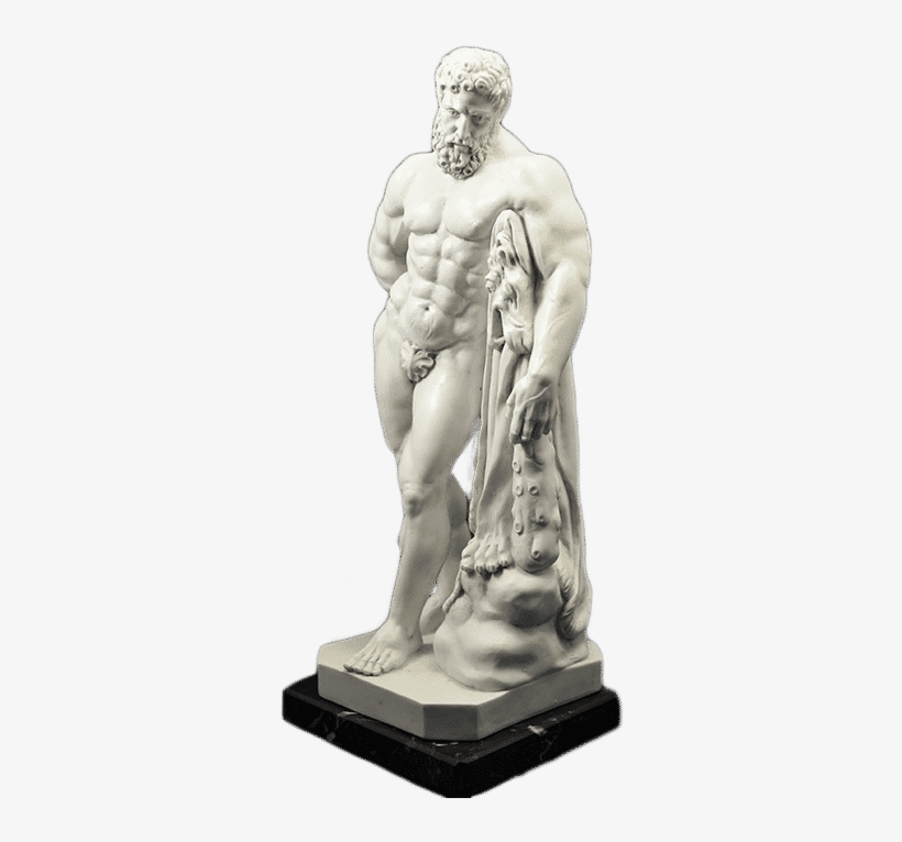 Ercole Farnese, Statue Made In Italy - Statue, transparent png download