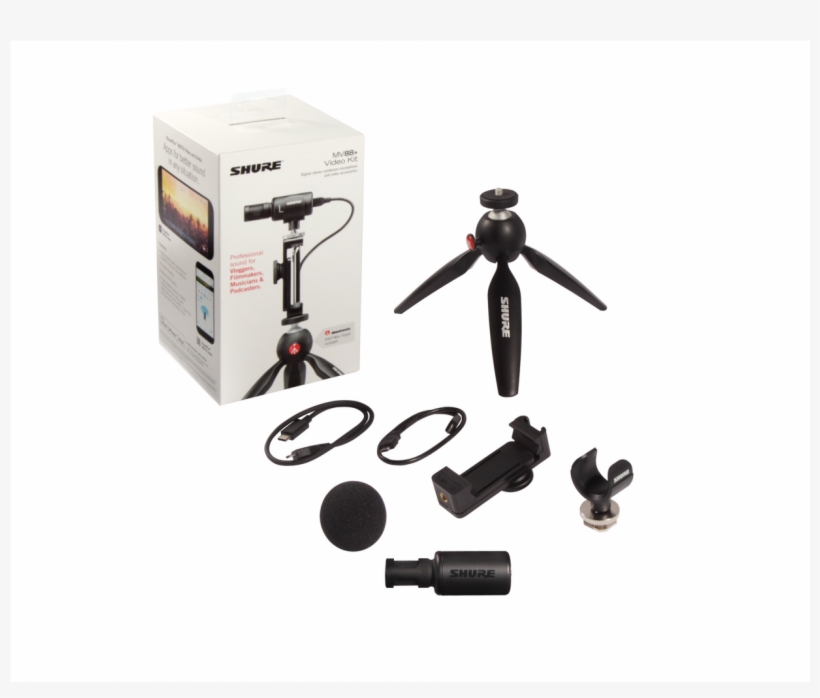 Shr-mv88 Vidkit - Shure Mv88+, transparent png download
