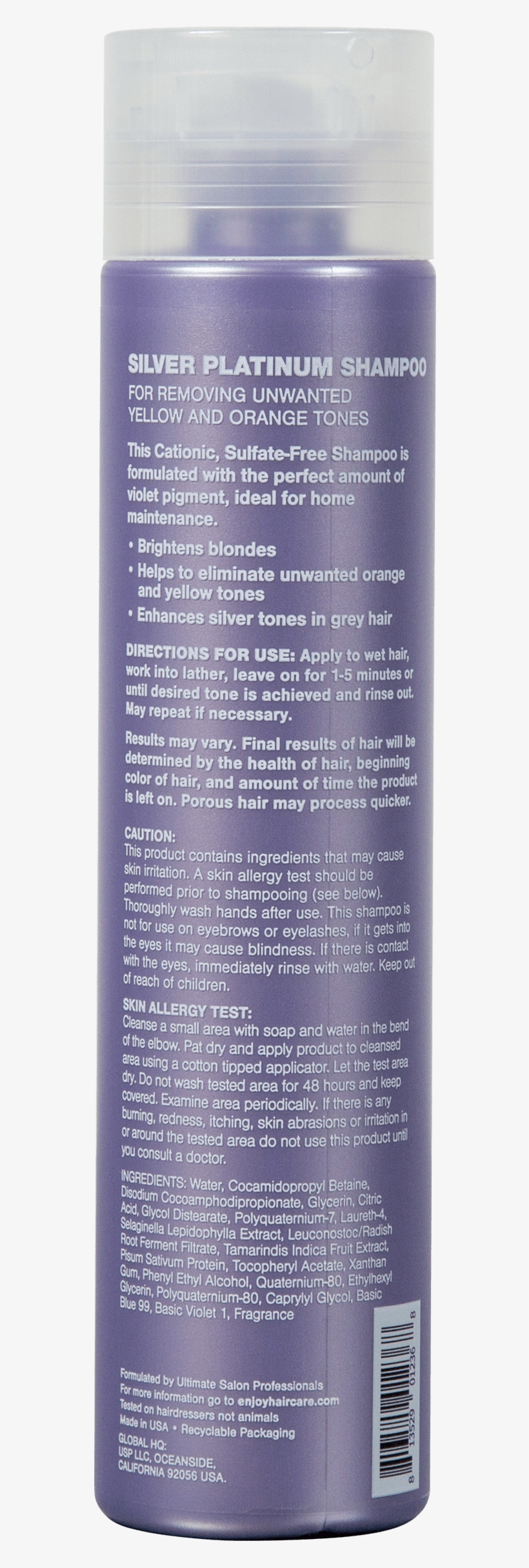 Silver Platinum Shampoo - Platinum Shampoo, transparent png download