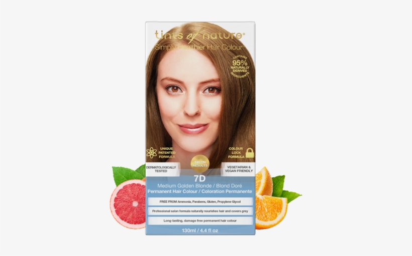 7d Medium Golden Blonde Permanent Hair Dye - Tints Of Nature Dark Toffee Blonde 6tf, transparent png download