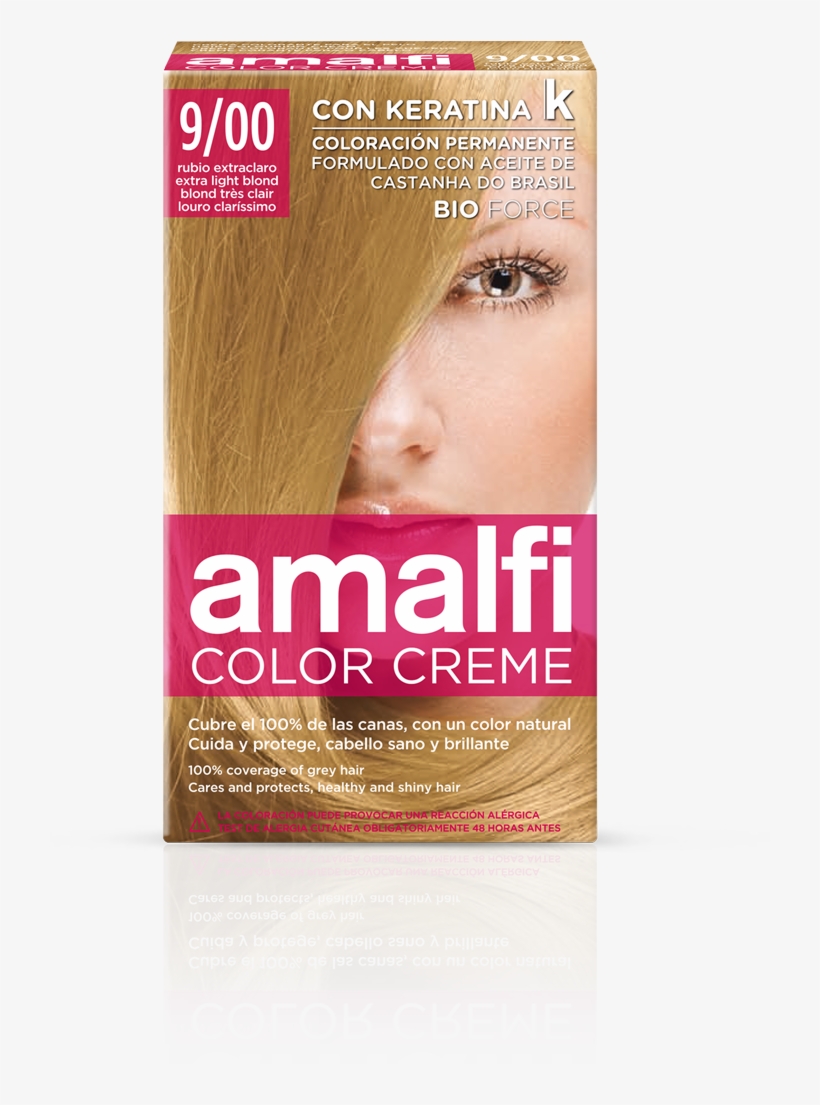 Hair Colouring Cream 9/00 Extra Light Blond Color Creme - Blond, transparent png download