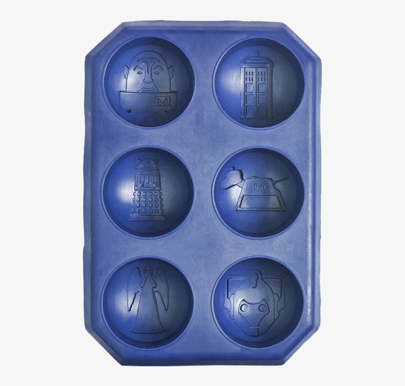 Doctor Who Tardis Silicone Cup Cake / Muffin Pan - Dr Who Muffin Pan, transparent png download
