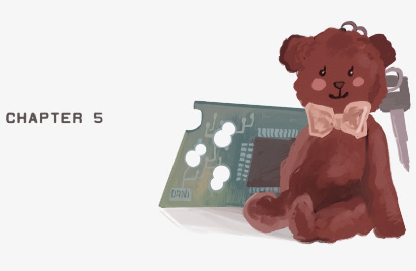 Jared Downshifts As They Approach A Large Red And White - Teddy Bear, transparent png download