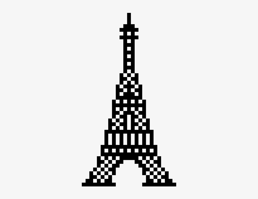Eiffel Tower - Pixel Eiffel Tower, transparent png download